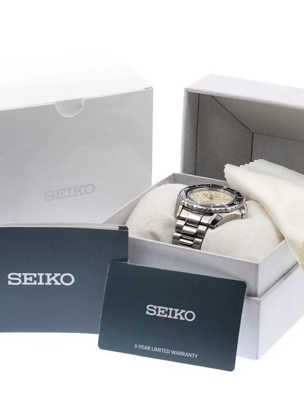 SEIKO Prospex Diver Scuba SBDC201/6R55-00J0 beige Dial Automatic Men's_948600